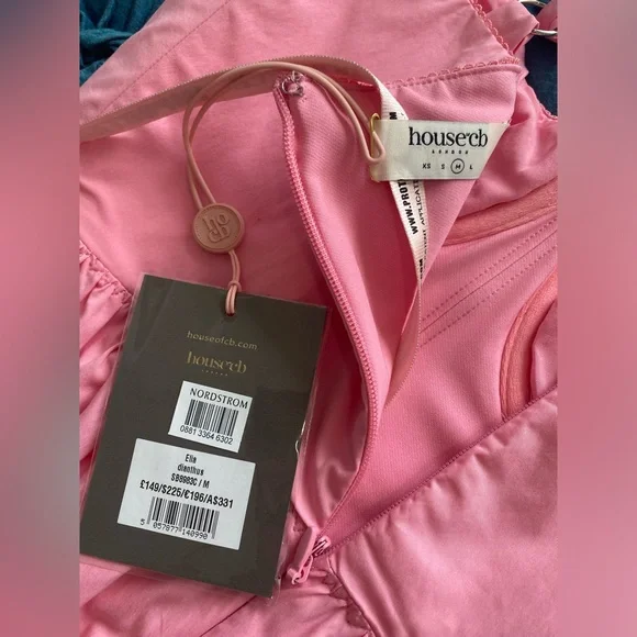 House of CB Elia pink midi dress NWT - Picture 12 of 15